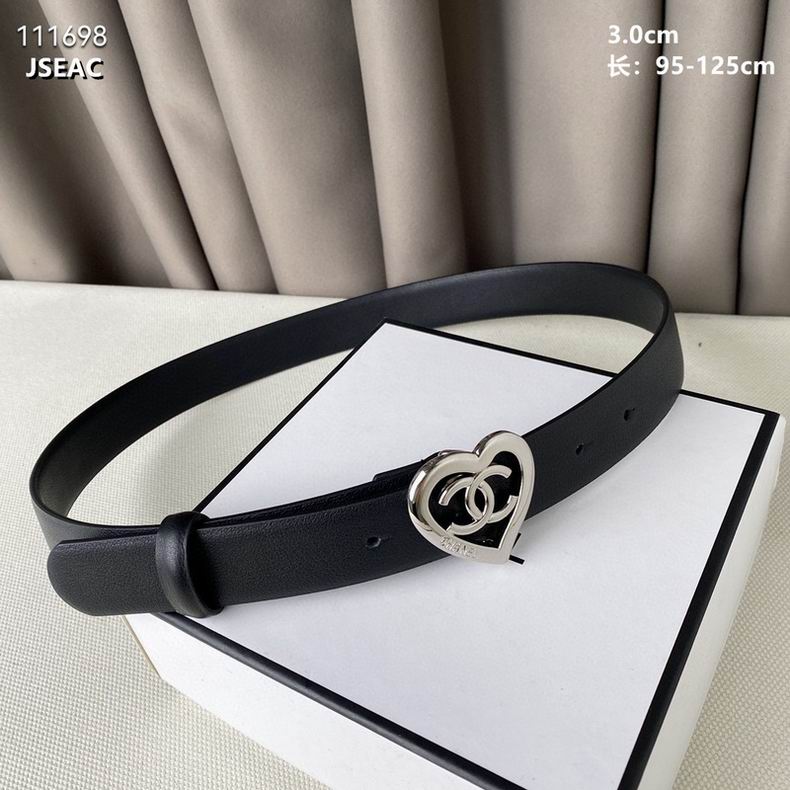 Chanel belt 30mmX90-125cm 8L144